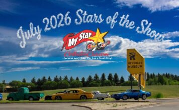 MYSTAR JULY 2026 STARS OF THE REYNOLDS MUSEUM ULTIMATE CAR SHOW