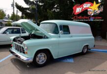 OCTOBER 2026: A RESTO MOD 1955 CHEVY PANEL TRUCK WAS HUMPTY DUMPTY WITH A HAPPY ENDING