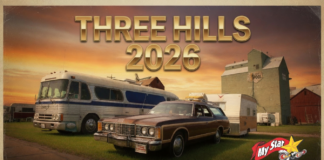 THREE HILLS CAR SHOW 2026: SMALL TOWN SHOW—BIG CITY ENTRY NUMBERS
