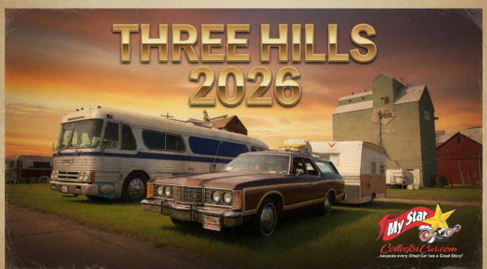 THREE HILLS CAR SHOW 2026: SMALL TOWN SHOW—BIG CITY ENTRY NUMBERS