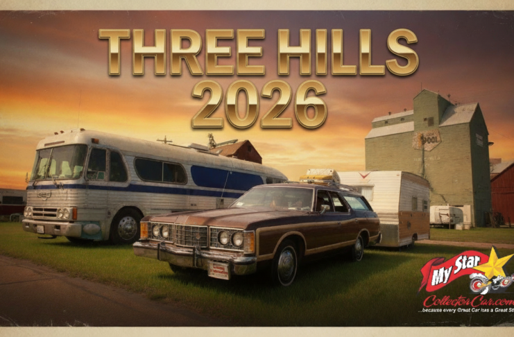 THREE HILLS CAR SHOW 2026: SMALL TOWN SHOW—BIG CITY ENTRY NUMBERS