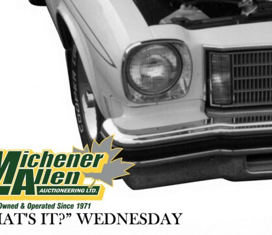 MICHENER-ALLEN AUCTIONEERING “WHAT’S IT?” WEDNESDAY