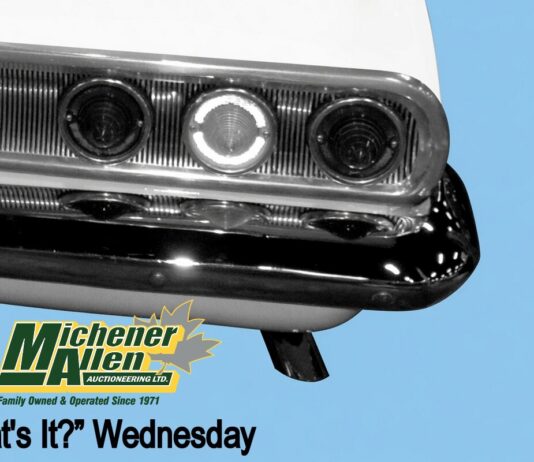 MICHENER-ALLEN AUCTIONEERING JULY 1 “WHAT’S IT?” WEDNESDAY