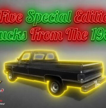 MYSTAR AUGUST 21 FIVE FOR FRIDAY: FIVE SPECIAL EDITION COLLECTIBLE CLASSIC TRUCKS FROM THE 1980S