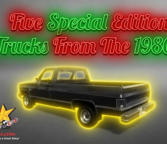 FIVE SPECIAL EDITION COLLECTIBLE CLASSIC TRUCKS FROM THE 1980S