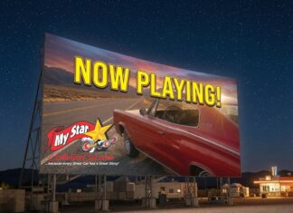 FIVE TYPICAL HOLLYWOOD CARS AND TRUCKS