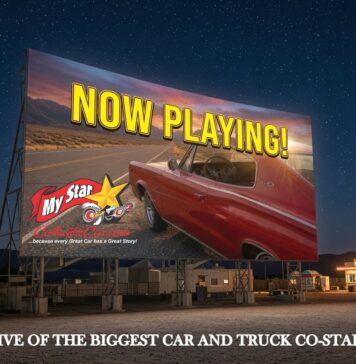 FIVE TYPICAL HOLLYWOOD CARS AND TRUCKS