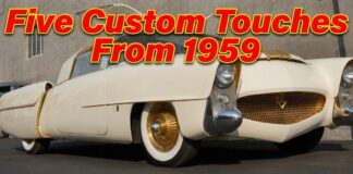 FIVE STREET ROD CUSTOM TRICKS FROM 1959