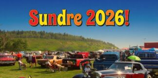 SUNDRE CAR SHOW 2026—THE RAIN DATE WORKED FINE