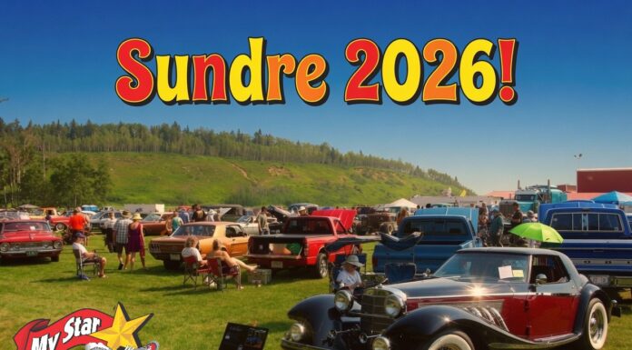 SUNDRE CAR SHOW 2026—THE RAIN DATE WORKED FINE