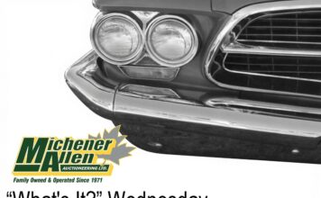 MICHENER-ALLEN AUCTIONEERING JULY 8 “WHAT’S IT?” WEDNESDAY