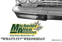 MICHENER-ALLEN JULY 15 AUCTIONEERING “WHAT’S IT” WEDNESDAY
