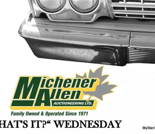 MICHENER-ALLEN JULY 15 AUCTIONEERING “WHAT’S IT” WEDNESDAY