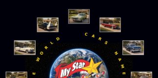 12 CLASSIC 50S AND 60S CARS NAMED AFTER PLACES