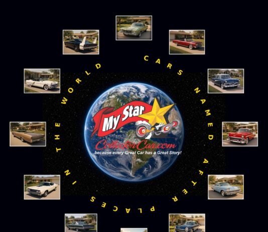 12 CLASSIC 50S AND 60S CARS NAMED AFTER PLACES