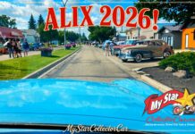 MYSTARCOLLECTORCAR RETURNS TO THE ALIX SHOW AND SHINE AFTER 10 YEARS