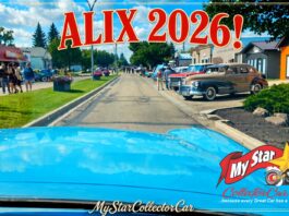 MYSTARCOLLECTORCAR RETURNS TO THE ALIX SHOW AND SHINE AFTER 10 YEARS
