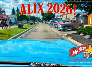 MYSTARCOLLECTORCAR RETURNS TO THE ALIX SHOW AND SHINE AFTER 10 YEARS
