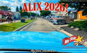 MYSTARCOLLECTORCAR RETURNS TO THE ALIX SHOW AND SHINE AFTER 10 YEARS