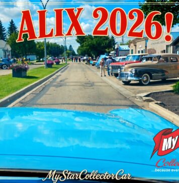 MYSTARCOLLECTORCAR RETURNS TO THE ALIX SHOW AND SHINE AFTER 10 YEARS