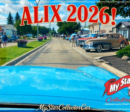 MYSTARCOLLECTORCAR RETURNS TO THE ALIX SHOW AND SHINE AFTER 10 YEARS