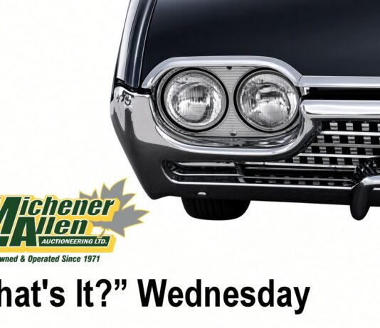 MICHENER-ALLEN AUCTIONEERING AUGUST 12 “WHAT’S IT?” WEDNESDAY