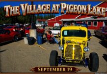 THE VILLAGE AT PIGEON LAKE CAR SHOW 2026—IT’S BEEN EIGHT YEARS
