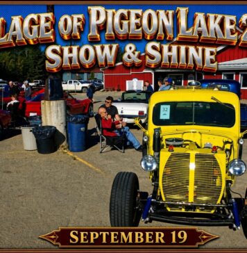 THE VILLAGE OF PIGEON LAKE CAR SHOW 2026—IT’S BEEN EIGHT YEARS