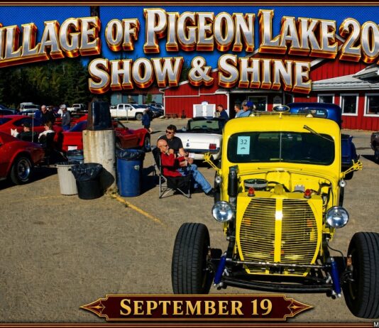 THE VILLAGE OF PIGEON LAKE CAR SHOW 2026—IT’S BEEN EIGHT YEARS