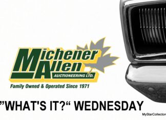 MICHENER-ALLEN AUCTIONEERING SEPTEMBER 16 “WHAT’S IT?” WEDNESDAY