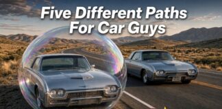 FIVE VINTAGE VEHICLE SCENARIOS FOR CAR GUYS