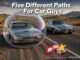 FIVE VINTAGE VEHICLE SCENARIOS FOR CAR GUYS