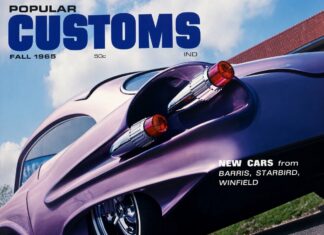 THE FALL 1965 EDITION OF ‘POPULAR CUSTOMS’ – THE MODEL KIT ERA OF CAR MAGAZINES