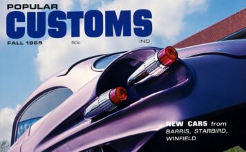 THE FALL 1965 EDITION OF ‘POPULAR CUSTOMS’ – THE MODEL KIT ERA OF CAR MAGAZINES