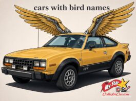 5 CAR MODELS WITH BIRD NAMES THAT SOARED ABOVE THE AMC EAGLE