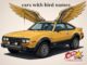 5 CAR MODELS WITH BIRD NAMES THAT SOARED ABOVE THE AMC EAGLE